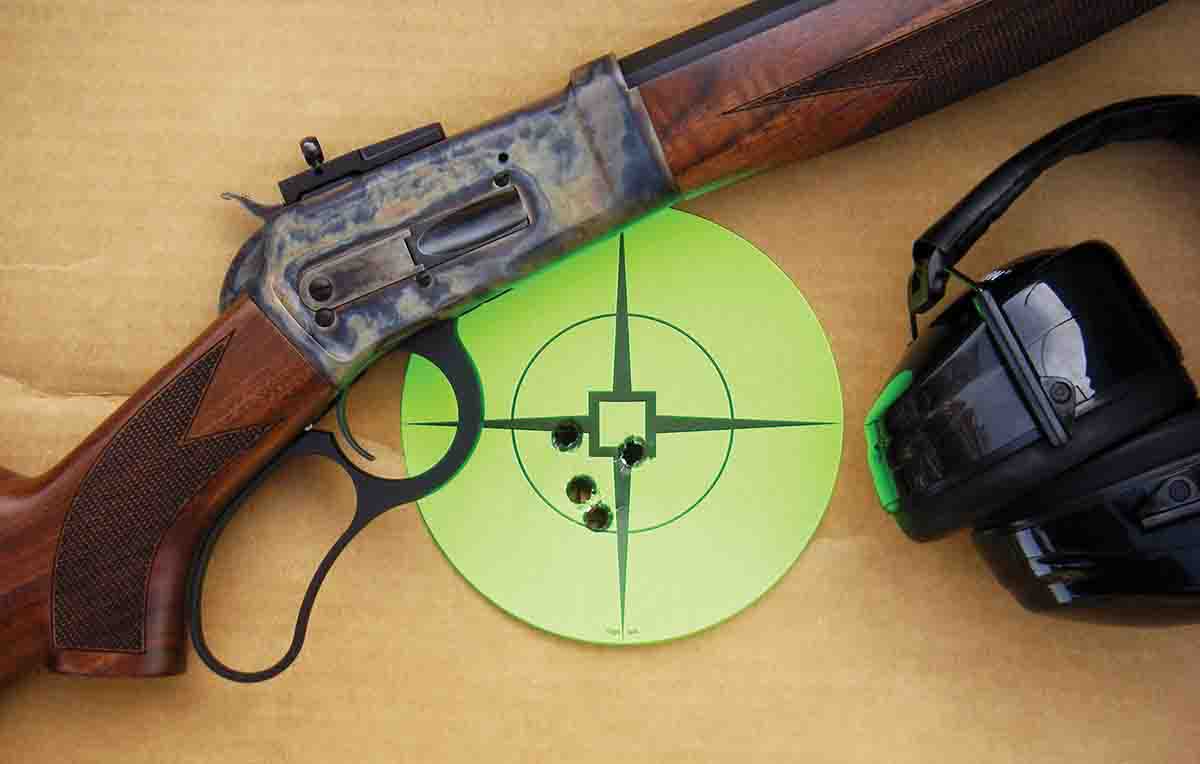 Factory loads and handloads often grouped around one inch at 100 yards.